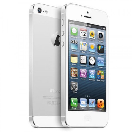 Apple iPhone 5 64Gb white - Камень-на-Оби