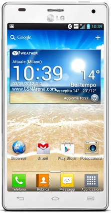 Смартфон LG Optimus 4X HD P880 White - Камень-на-Оби