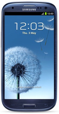 Смартфон Samsung Galaxy S3 GT-I9300 16Gb Pebble blue - Камень-на-Оби