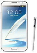 Смартфон Samsung Samsung Смартфон Samsung Galaxy Note II GT-N7100 16Gb (RU) белый - Камень-на-Оби
